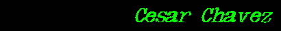 Cesar Chavez