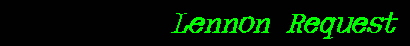 Lennon Request