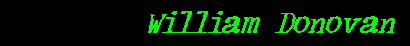 William Donovan